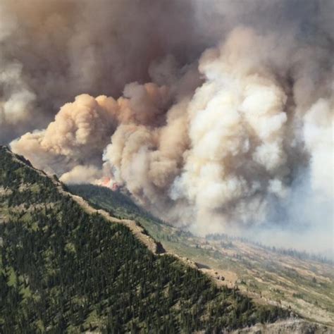 55 Wildfires Now Burning Across Northwest Montana North Fork
