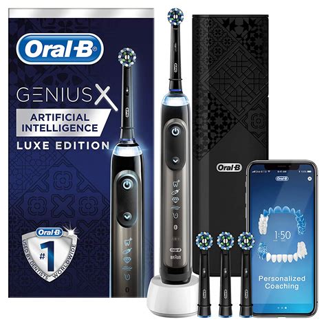Oral B Genius X Luxe Edition With AI Technology Anthracite Grey