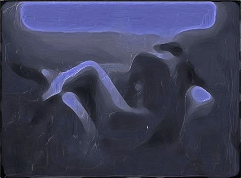 Nude In A Blue Dark Room Digital Art By Alain Helstroffer Fine Art