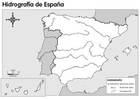 Hidrografía De España Blog De La Escolanía Ntra Sra De Los Desamparados