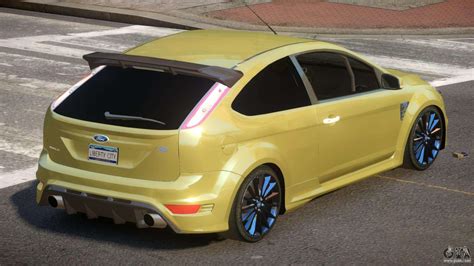 We have put together a short video series. Ford Focus RS V6 for GTA 4