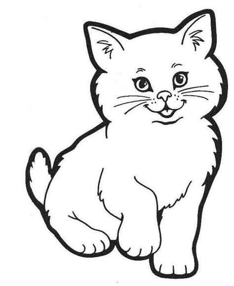 Dibujos de gatos para colorear - De gatos va la cosa