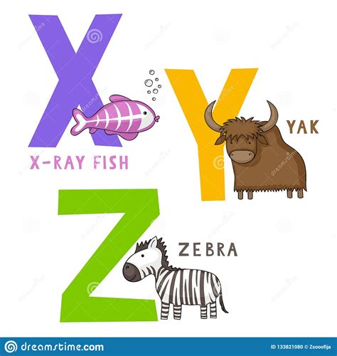 To find out what x squar. Animal Alphabet X, Y and Z stock vector. Illustration of ...