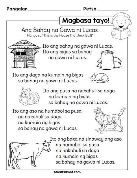 Tagalog Filipino Reading Comprehension Worksheets For Grade Vrogue