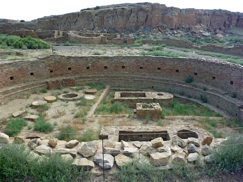 Kiva At Chetro Ketl Chaco Culture National Historical Park New Mexico