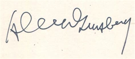 1980 allen ginsberg signed postcard 1980 manuscript paper collectible dennis holzman antiques