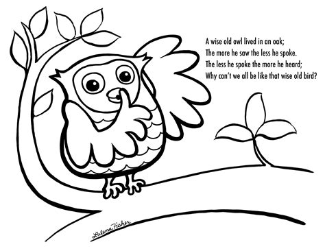 Download or print this amazing coloring page: owl coloring pages free printables | wise old owl coloring ...