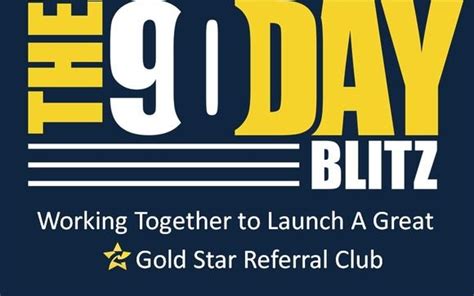 90 Day Blitz By Gold Star Referral Clubs In Tulsa Ok Alignable