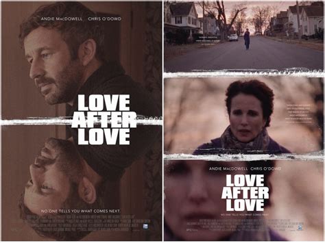 See 2 New Posters For Love After Love Featuring Chris Odowd And Andie