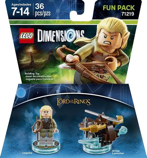 Lego Dimensions 71219 Fun Pack Lord Of The Rings Legolas Zbozicz