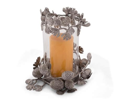 When you buy through links on our site, we may earn an affiliate commission. Vagabond House Pine Cone Pewter Pillar Candle Hurricane ...