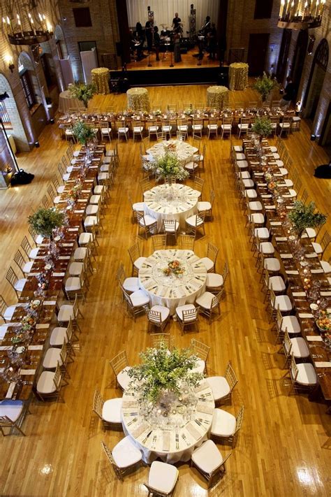 The function of creative storage ideas. Summer wedding reception at Saint Francis Hall, Washington ...