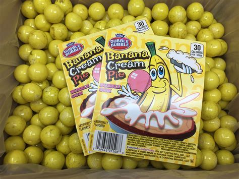 Buy Banana Cream Pie Gumballs By The Pound Vending Machine Supplies