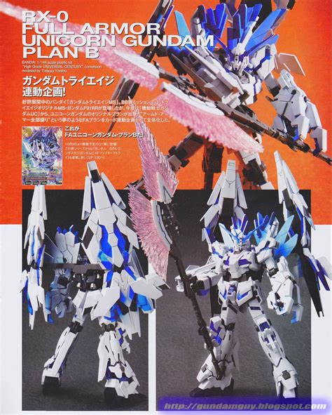 Gundam Guy 1144 Rx 0 Full Armor Unicorn Gundam Plan B Custom Build