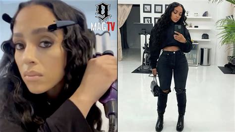 Bow Wow Future S Bm Joie Chavis Talks Products While Crimping Her