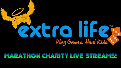 Extra Life Charity Livestreams Announcement Youtube