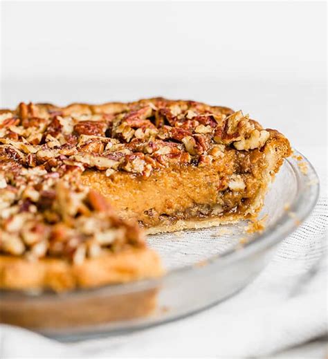 Praline Pumpkin Pie — Make Ahead Pumpkin Pie Recipe Salt And Baker