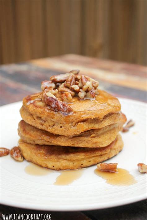 Mashed potato keeps these potato pancakes soft in the middle, but crisp on the outside. Sweet Potato Pancakes with Brown Butter Pecans | Recipe ...