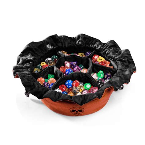 Immense Dice Bags With Pockets Limited Edition Orange Capacity