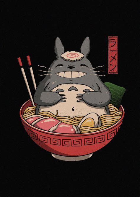 Totoro Movie Poster My Neighbor Totoro Classic Cartoon Hayao