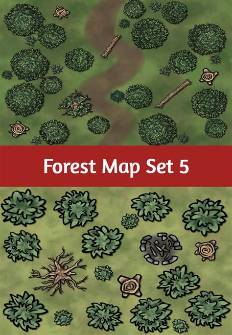 Forest Map Set 5 Aangelicus