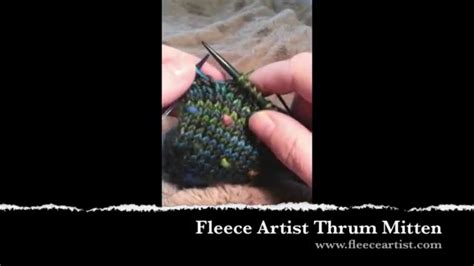 How To Thrum Knit Youtube