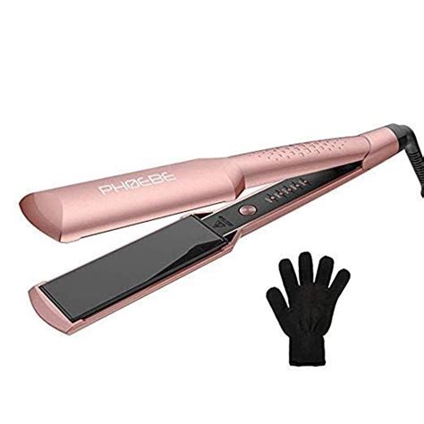Cauti tutoriale despre coafuri simple in limba romana? PHOEBE Ceramic Flat Iron 1.75 inch-Silky Straightener ...