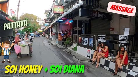 Pattaya Massage Paradise Mar Soi Honey Soi Diana Youtube