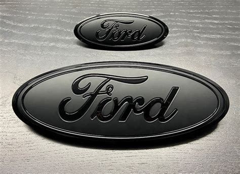 Ford Explorer 2020 2021 Blackflat Emblem Set Grille And Etsy