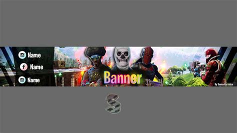 Banner Template Fortnite Battle Royale By Samuelitojatar On Deviantart