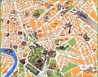 Rome travel map