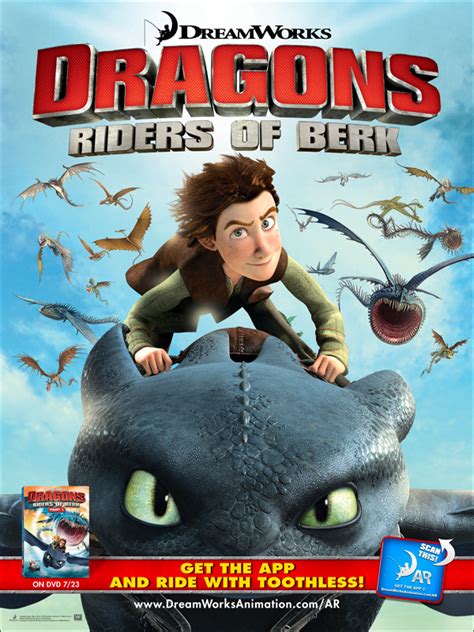 Dragons Riders Of Berk Dvd Sneak Peek And Kids Guide To Vikings