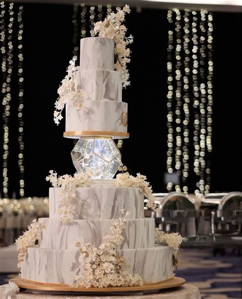 5 And 6 Tiers Wedding Cake By Lenovelle Cake