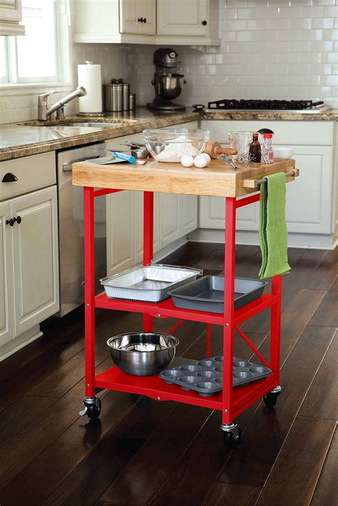 Whether you're looking to buy kitchen islands & carts online or get inspiration for your home, you'll find just what. $135 Amazon.com: Origami Folding Island Kitchen Cart (Red ...