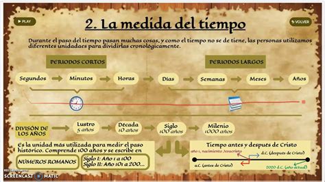 5 2 La Medida Del Tiempo Youtube