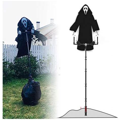 Scary Flying Ghost Decoration For A Private House Garden Halloween
