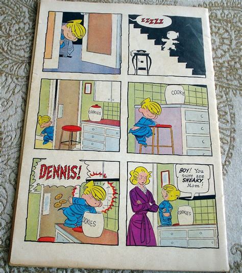 Vintage Dennis The Menace Jan 1958 Comic Book No 26 Very Etsy