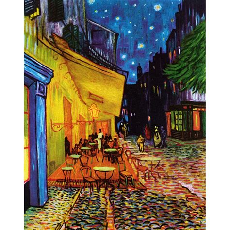 Van Gogh Cafe Terrace At Night With Images Vincent Van Gogh Art