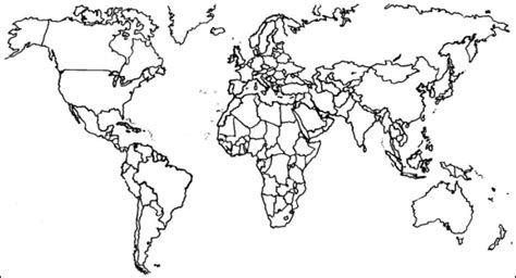 Mapa Mundi Continentes Para Colorear Google Search World Map