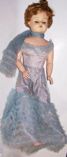 Deluxe Vintage 1950s Darling Debbie 30 Doll In Original Gown Vinyl