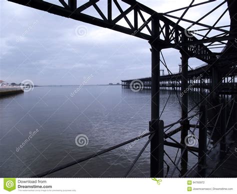 The Rio Tinto Iron Bridge In Huelva Stock Photo Image Of Building