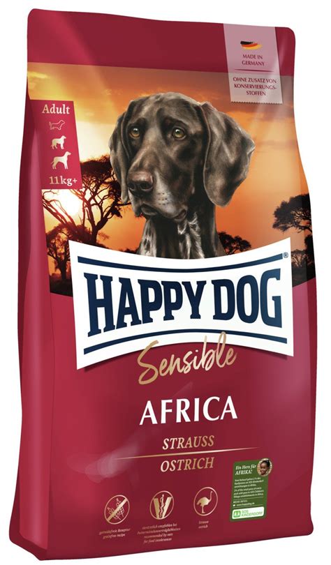 Happy Dog Supreme Sensible Africa Hundetrockenfutter Happy Dog