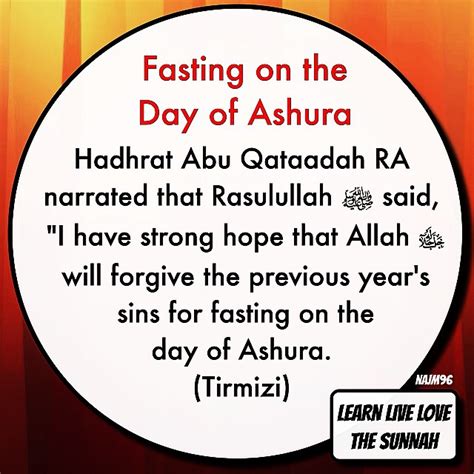 Fasting Of Day Of Ashura Towards Islam