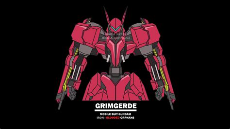 Gundam Art Ibo 2 Grimgerde By Advinjeric12 On Deviantart