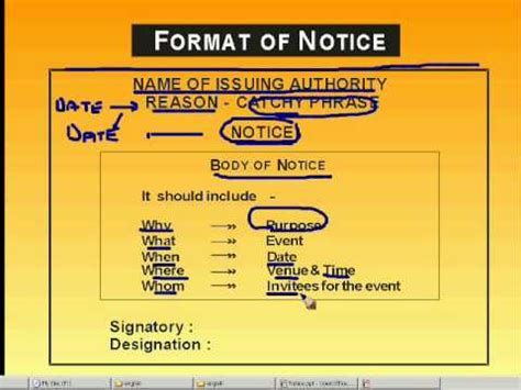 Write a notice to be put up on school's notice board informing the students about the farewell 2021 for class xii to be held next month in about 50 words. Notice Writing - YouTube