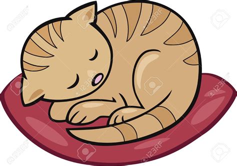 Sleeping Cat Clipart Free Download On Clipartmag