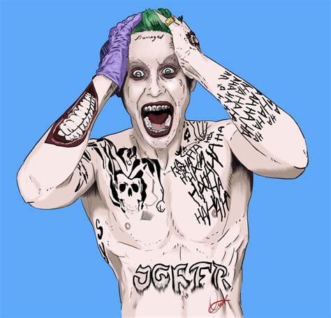 Jared Leto As The Joker By Omgxero On Deviantart