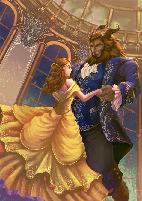 Beauty And The Beast Fanart By Lander On