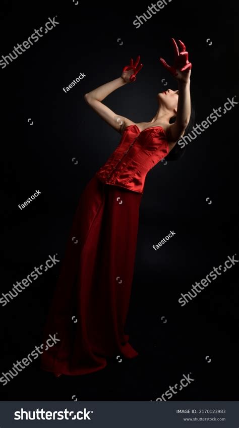 Full Length Portrait Beautiful Model Wearing Stock Photo Shutterstock