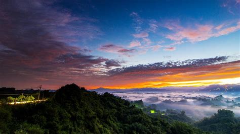 台湾美丽的早晨风景3840x21604k壁纸 千叶网